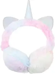 [Beavorty] 1Pc Adorable Unicorn Earmuffs for Winter Cute Plush Ear Covers with Slip Design Comfortable Warmth for Women for Outdoor Activities and Matching Winter Outfits