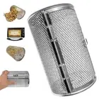 Rotisserie Basket Stainless Steel Rotisserie Grill Basket Oven Round Rack Cafra