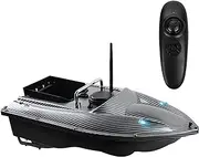 AHWZ Fishing RC Bait Boat, Fish Finder Ship Boat with LED Navigator Light