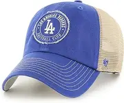 47 Adults Unisex Los Angeles Dodgers Garland Clean UP Cap, One Size Blue
