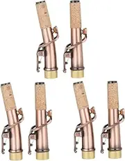 Vaguelly 3sets Saxophone Replacement Soprano Sax Parts Musical Instrument Accessory 2pcs*3