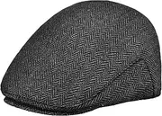 [Beavorty] Toddler Newsboy Hat Boys Flat Cap Toddler Boys Vintage Cap Newspaper Boy Hat Children Hat Kids Flat Hat Boys Outfit Accessory