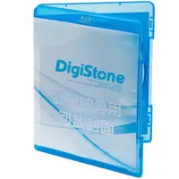 在飛比找PChome24h購物優惠-DigiStone 藍光DVD Logo 燙銀單片精裝軟盒 