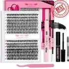 280PC PRO DIY Reusable Lash Extension Kit Lash Clusters Easy Application