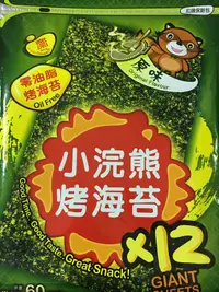 在飛比找蝦皮購物優惠-小浣熊烤海苔原味口味