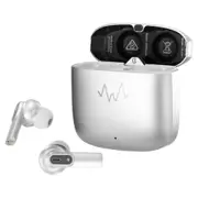 Wave Audio ENC Immersive Pro True Wireless Earbuds BT Earphones For Phone Silver