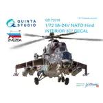 [3D座艙儀表] 1/72 MI-24V 適用於ZVEZDA [QUINTA_STUDIO][QD72019]