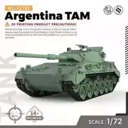 SSMODEL SS72787 1/72 Military Model Parts Argentina TAM Medium Tank