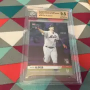 Pete Alonso RC topps chrome #PA8 23/25 made - Now METS 2019 ROY BGS Gem Mint 9.5