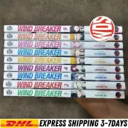 Wind Breaker manga NEW by Satoru Nii Vol. 1-14 English Version comic - Fast Ship
