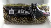 LEOPARD & BAG INSULATED WINE BAG & STOPPER