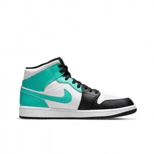 【NIKE 耐吉】喬丹 Air Jordan 1 Mid GS Island Green 蒂芬尼綠 休閒鞋 女鞋 554725-132