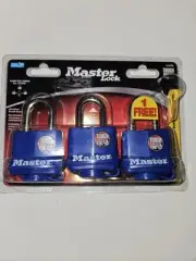 Master Lock Tough Padlocks 3-Pack