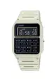 Casio Men's Data bank CA-53WF-8B White Resin Band Calculator Watch