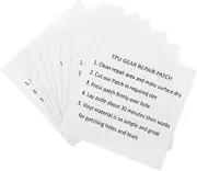 Kisangel 2sets TPU Patch Repairing Patch for Inflatable Products Waterproof Sticker for Raincoats Backpacks 10pcs*2