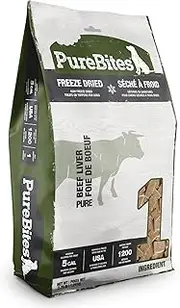 PureBites Beef Liver 44.0oz/ 1248g - Jumbo Size
