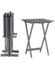 Linon 4 Folding Trays & Stand