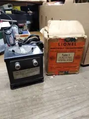 Vtg Lionel Toy Train Transformer TYPE L 50 Watt 110-115 Volts Orig Box Powers Up