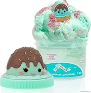 Original Squishmallows Maya The Ice Cream Premium Cloud Slime, Chocolate-Scented, Squishmallows Party Favors for Kids 8-12, Girl Toys 8-10 Years Old, Slime Kit for Girls Ages 8-12, Slime for Kids