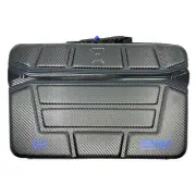 Exalt Paintball Carbon Series XL Marker Case / Gun Bag - Black / Blue