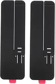 PEPLAYTAL 2pcs Ultra Thin Stand Bracket for Home Office Bedroom and School Use Creative Stainless Steel Support for Watching Videos and Live Streaming