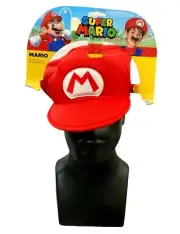 Super Mario Bros Mario Halloween Costume Hat Accessory