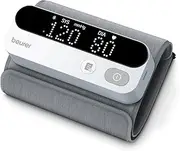 BM 59 Upper Arm Blood Pressure Monitor, Innovative Cuff without Tubes and Cables, LED Risk Indicator, Arrhythmia Detection, for Upper Arm Circumference 22-42 cm, Medical Device, with App Connection