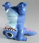 Disney Zrike *Rare* Lilo & Stitch Handstand Upside Down Cookie Jar Canister New