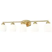 Z-Lite 745-5V-LG Kendrick Bathroom Vanity Light Luxe Gold