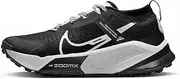 [Nike] Women's W Zoomx Zegama Trail Low, Black White, 7.5 US