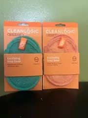 BL Clean Logic Bath & Body Exfoliating Soap Saver * 2 pack