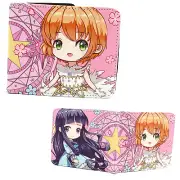 New Chibi Sakura & Tomoyo CARDCAPTOR SAKURA BiFold Wallet Kadokyaputa Sakura