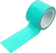 DECORNIJIA Warning Tape 70mm*40m Green Marking Tape by High Adhesive Pet Material for Outdoor Decorations