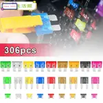 306PCS CAR AUTO RV STANDARD FUSES ATO BLADE FUSE KIT MINI BL