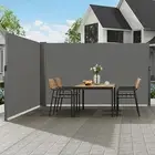 Retractable Patio Screen Retractable Fence, 1.8x6m Privacy Screen, Outdoor