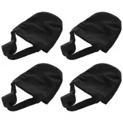 Bowling Shoe Covers 2 Pairs Black Bowling Shoes Slider Bowling Accessories3285