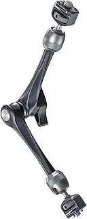 SMALLRIG 11" Rosette Magic Arm, Camera Monitor Mount, Articulating Arm with 1/4"-20 and 3/8"-16 Locating Screw for ARRI, Max Load Capacity 3kg Friction Arm, for Cameras, Monitors, LED Lights - 4900