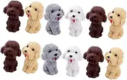 BCOATH 24PCS Adorable Cartoon Puppy Pencil Erasers Fun Erasing Stationery for Present for School Parties and Classmates Mixed Styles