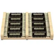 Boot Scraper Brush – Flat Door Scrubber Mat - All Weather Shoes & Boots Clean...