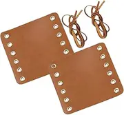 ifundom 1 Pair Bicycle Grip Handle Bike Bike Handles Cover Cycling Handlebar Covers Shockproof Cycling Grips Handlebar Pad Leather Light Brown