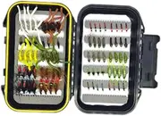 Fly Fishing Fiy Fly Lures Set Fishing Hook Fly Bait Kits for Panfish Walleye