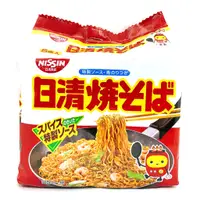 在飛比找蝦皮商城優惠-NISSIN 日清5食炒麵 日清炒麵 日式炒麵 日本炒麵 日