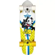 Dusters California Flashback Felix Yellow/White Cruiser Complete - 7.9" x 28"
