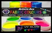Fluoro Screen Print Ink Uv Neon Glow Print Ink Paint Permaset Compatible 50ml-4L