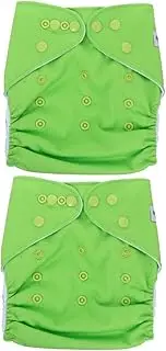 BESTonZON 2pcs Infant Training Pants Pocket Reusable Cotton Diapers Towelling Nappies Perfect for Toddlers Potty Training