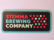 BEER Collectible STICKER: STEMMA Brewing ~ Bellingham, WASHINGTON Craft Brewery