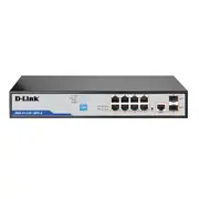 D-Link 10-Port Gigabit Long PoE+ Switch