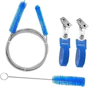 2 Pieces Cpap Tube Cleaning Brush, Easy to Use High Performance for Standard Cpap Hoses with 2 Hose Fixing Clip Strap Premium