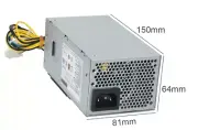 For Acer Veriton E450 D650 D850 X4660G 6Pin 250W PSU PA-2251-2AB