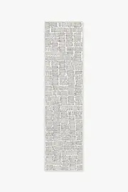 75' x 305' | Machine Washable Runner Rug | Kid & Pet Friendly | Indoor Rug | Thalia Black Rug | Ruggable
